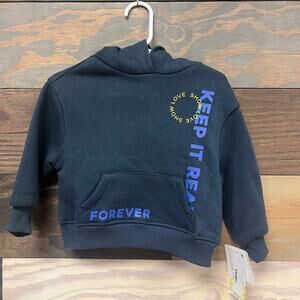 Grayson Mini Toddler Hoodie 12M Sundream State of Mind Graphic Sweatshirt NWT